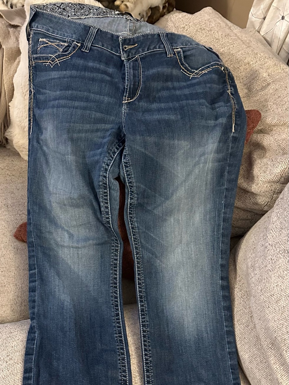 Ariat Women's Blue Flare Jeans